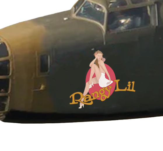 B-24 Liberator - Rangy Lil - graphic decal