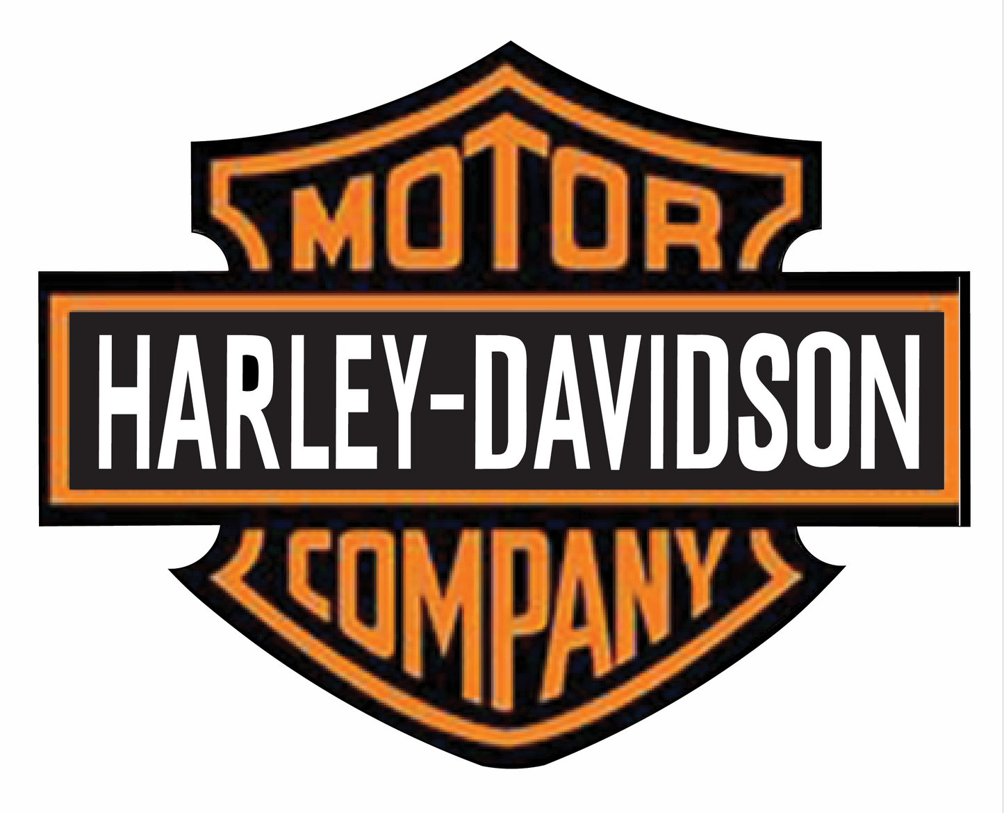 Harley-Davidson motorcycle decal