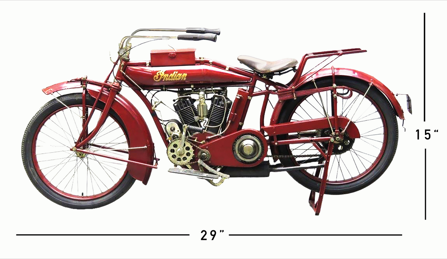 Indian Two Speed 15" x 29" - die cut adhesive vinyl graphics