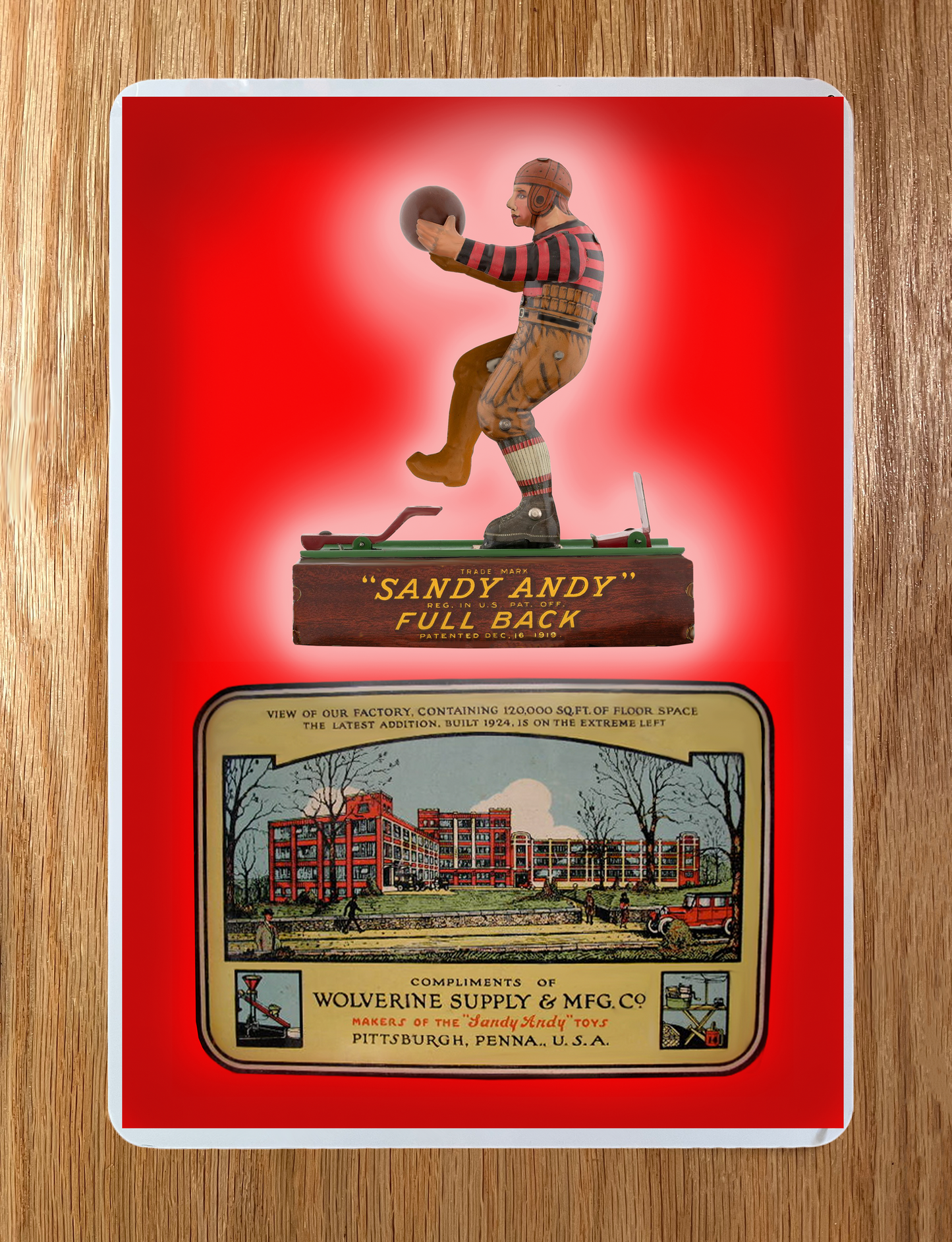 Sandy Andy Full Back by Wolverine SIGN