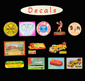Decals - toys