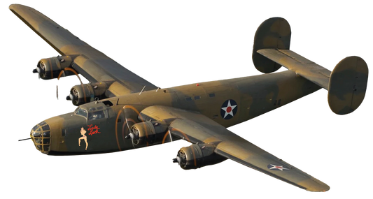 B-24 Liberator - Lady Luck - graphic decal