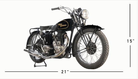 Royal Enfield 21" x 15" - die cut adhesive vinyl graphics