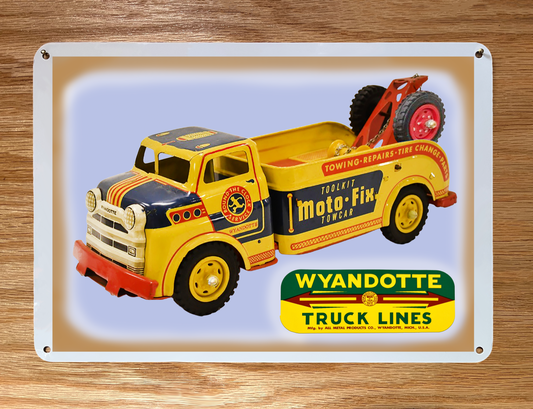 Tow Truck by Wyandotte SIGN