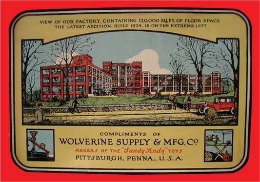 Wolverine Toy Company decal