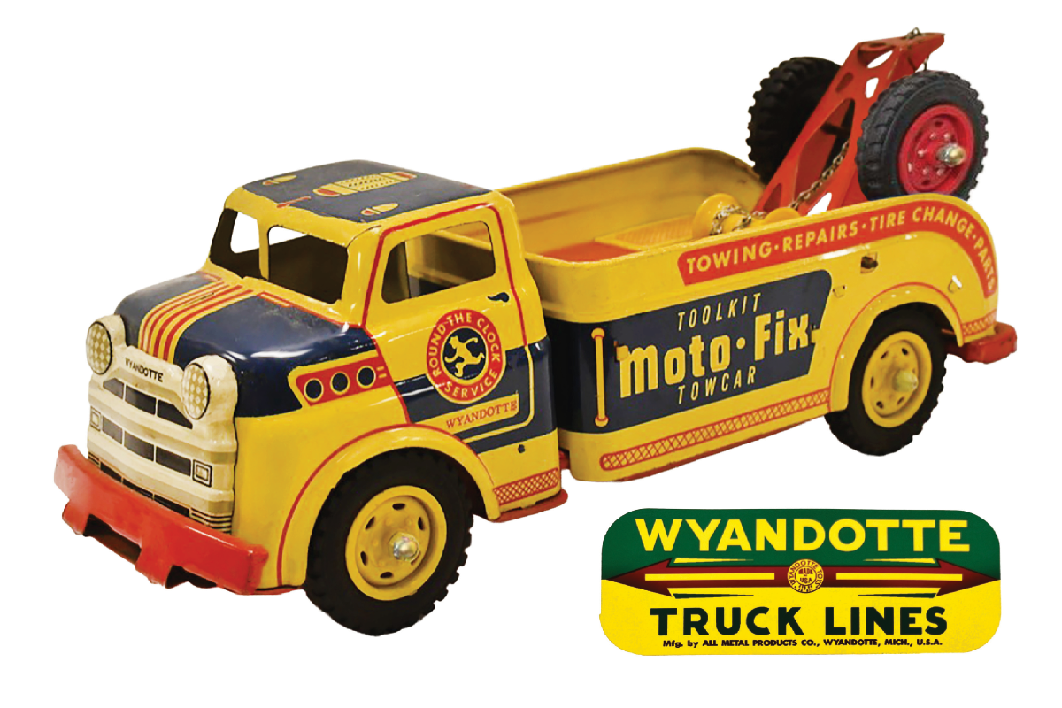 Wyandotte Tow Truck Line decal