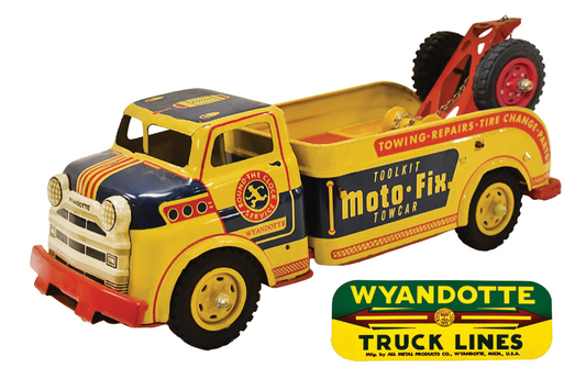 Wyandotte Tow Truck Line decal
